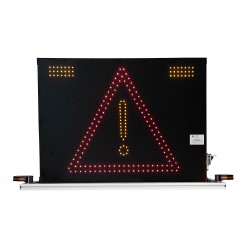 Panou VMS cu multiple indicatoare rutiere variabile - 2 fete - destinat montarii pe partea superioara a masinilor